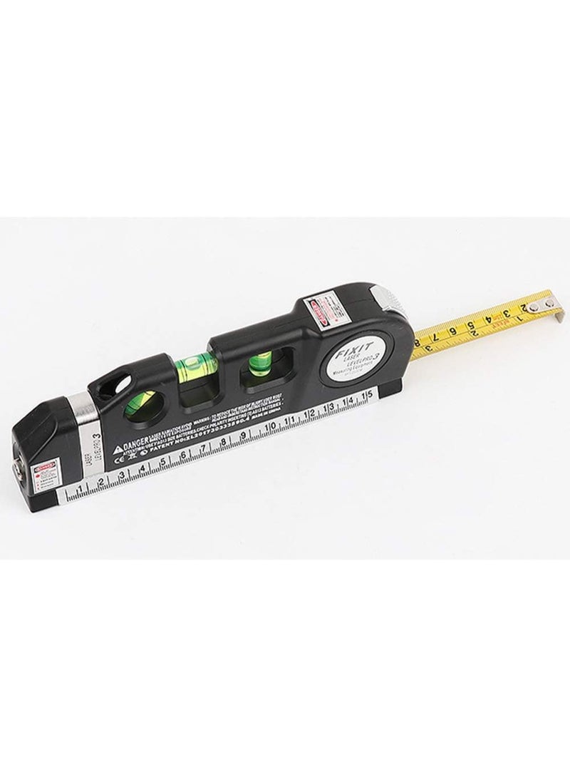 فيكست جهاز لتضبط المستوي بالليزر مع ميزان مائي ومتر معدني - Image 3